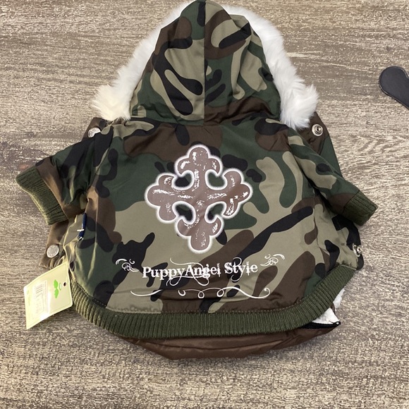 Puppy Angel Dog Puppy Angel Krisscross Padded Overall Pajk69 Small